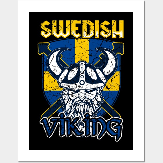 Swedish Viking Wall Art by Mila46